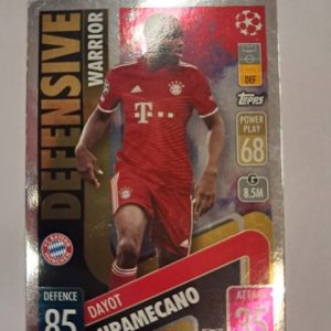 Topps Match Attax Defensive Warrior Dayot Upamecano