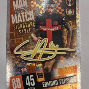 Topps Match Attax Man of the Match Signature Style Edmond Tapsoba