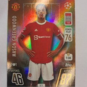 Topps Match Attax Limited Edition Mason Greenwood