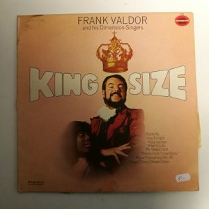 LP Frank Valdor and his Dimension-Singers - Kingsize (K)