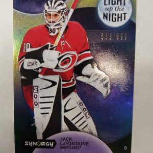 2022-2023 Upper Deck Synergy Light Up the Night Rookie Jack LaFontaine /699