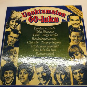 LP Unohtumaton 60-luku, 8 levyn kokoelma, 1980 (K)