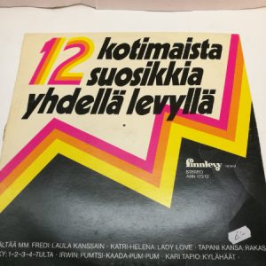 LP 12 Kotimaista suosikkia yhdellä levyllä, 1976 (K)