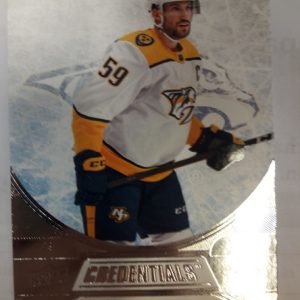 2021-22 UD Credentials Roman Josi