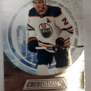 2021-22 UD Credentials Leon Draisaitl