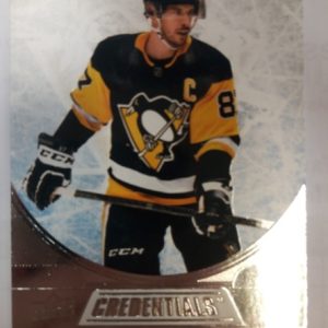 2021-22 UD Credentials Sidney Crosby