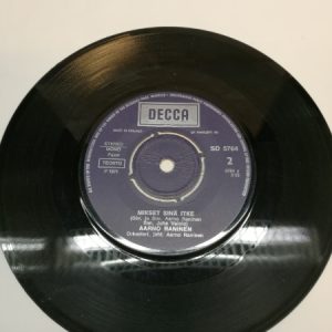 LP Single: Aarno Raninen - Mikset sinä itke/Mozart 40, 1971 (K)