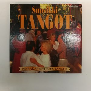 C-kasetti - Suosikki Tangot - 100 rakastetuinta tangoa, 5 kasetin kokoelma, 1994 (K)