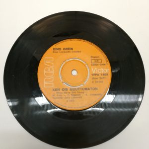 LP Single: Eino Grön, Esko Linnavallin orkesteri - Ken ois muuttumaton/Viimeinen tango (K)