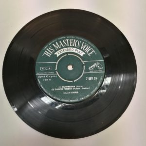 LP Single: Milizia Korjus - Warum/Es Zogen Soiellut/Muunnelmia/Cadizin tyttöjä (K)