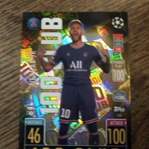topps match attax 100 club Neymar jr