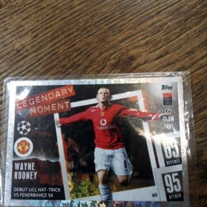 topss match attax legendary moment Wayne rooney