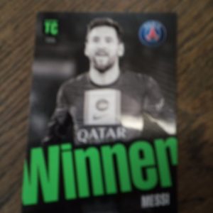 panini top class winner Lionel Messi
