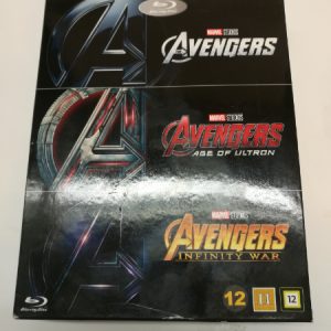 Blu-ray The Avengers 3-Movie Collection, 3 levyä (K)