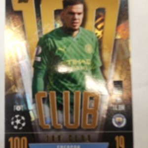 2022 topps MatchAttax Club 100 Ederson
