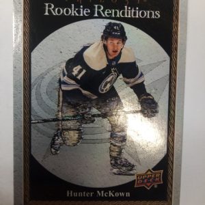2023-2024 Upper Deck Trilogy Rookie Renditions Hunter McKown