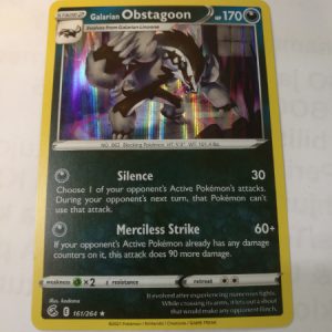 Pokémon - Galarian Obstagoon - FST 161 (K)