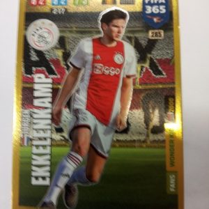 panini fifa 365 adrenalyn wonder kid Jurgen Ekkelenkamp
