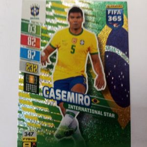 panini fifa 365 adrenalyn international star Casemiro
