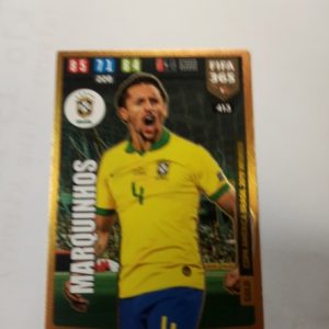 panini fifa 365 adrenalyn icopa  america brasil 2019 winner Marquinhos
