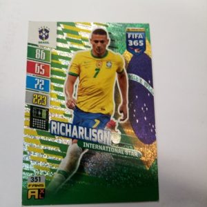panini fifa 365 adrenalyn international star Richarlison