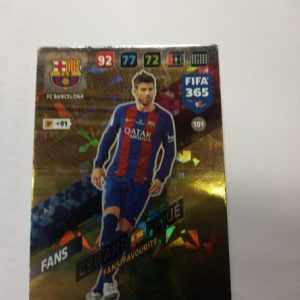 panini fifa 365 adrenalyn fans favourite Gerard Pique