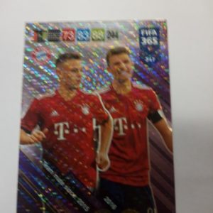 panini fifa 365 adrenalyn club & country team mate 2015 Kimich, Muller