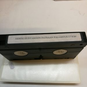 VHS Videoitu Heikki Huhtamäen patsaan paljastus 17.8.84 (K)