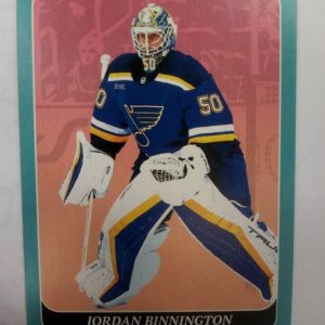 2023-2024 Upper Deck Parkhurst Champions Color Variation Jordan Binnington