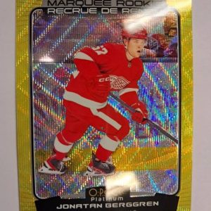 2022-23 OPC Platinum Neon Yellow Surge Marquee Rookie Jonatan Berggren