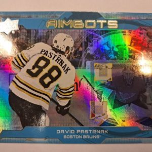 2024-25 Upper Deck Aimbots David Pastrnak