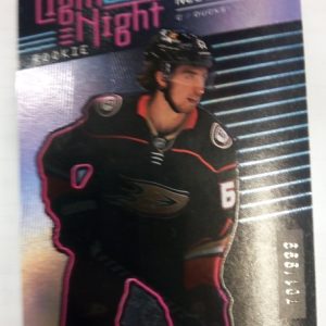 2023-24 UD Synergy Light up the Night Rookie Nikita Nesterenko