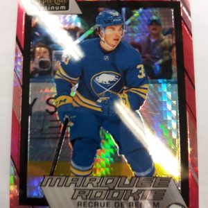 2023-24 O-Pee-Chee Platinum Marquee de Renom Red Prism Rookie Ryan Johnson
