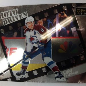 2023-24 O-Pee-Chee Platinum Photo Driven Cale Makar