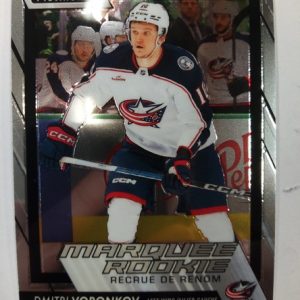 2023-24 O-Pee-Chee Platinum Recrue de Renom Rookie Dimitri Voronkov