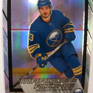 2023-24 O-Pee-Chee Platinum Rainbow Marquee de Renom Rookie Matt Savoie