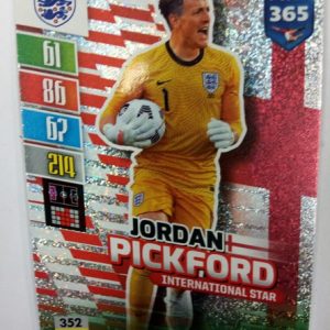 2022-23 Panini AdrenalynXL Fifa 365 Iternational Star Jordan Pickford