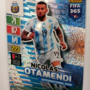 2022-23 Panini AdrenalynXL Fifa 365 Iternational Star Nicolas Otamendi