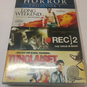 DVD Horror Collection 3 - Long Weekend/REC2/Tuholaiset, 3 levyä (K)