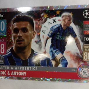 2021-2022 Topps Match Attax Master & Apprentice Tadic/Antony