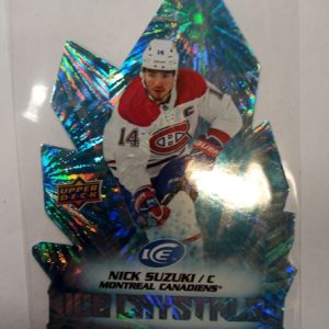 2022-2023 Upper Deck ICE Crystals Nick Suzuki