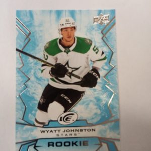2022-23 UD ice Wyatt Johnston rookie
