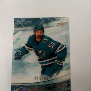 2022-23 UD ice premieres Nick Cicek