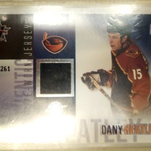 2003 Pacific Cards Vanguards Jersey Dany Heatley