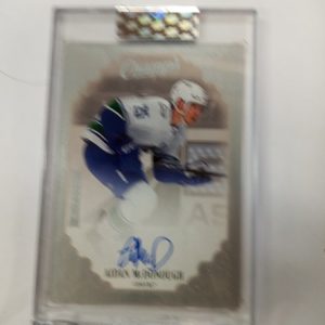 2023-24 ud clear cut Aidan McDonough autographed