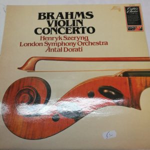 LP Henry Szeryng+Londong Symphony Orchestra - Brahms Violin Concerto (K)