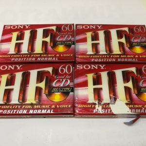 Sony HF 60 Kasetti, 4 kasetin pakkaus (K)