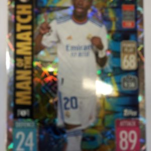2024 topps Match AttaX Man of the Match Vini JR.