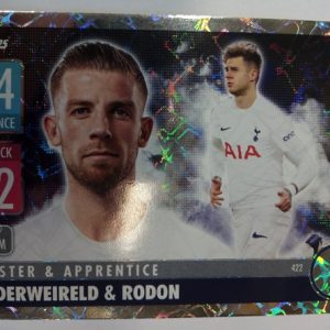2024 topps Match AttaX Master & Apprentice Alderweireld & Rodon