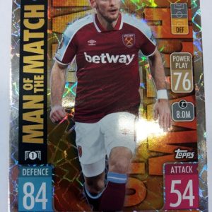 2024 topps Match AttaX Man of the Match Vladimir Coufal